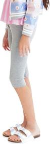 img 2 attached to 👧 Cotton Summer Girls' Clothing: Classic Shorts and Leggings for Girls