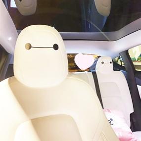 img 3 attached to Рождественские аксессуары для сидений Tesla 3D 125