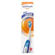 🦷 hammer spinbrush powered toothbrush medium: superior cleaning for a whiter, brighter smile! logo