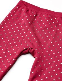 img 2 attached to 👧 Girls' Clothing: Childrens Place Raspberry Leggings with Beautiful Prints