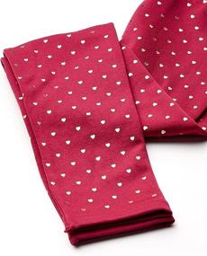 img 1 attached to 👧 Girls' Clothing: Childrens Place Raspberry Leggings with Beautiful Prints