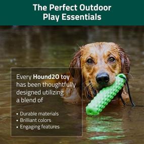 img 2 attached to Hound2O Dog Chew Toys Interactive Exterior Accessories