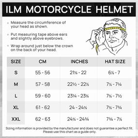 img 3 attached to ILM Half Helmet Open Face Motorcycle Helmets For Moped Cruiser Scooter With Sun Visor Motorcycle & Powersports