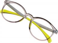 kids' visionglobal glasses: bluelight blocking, anti-eyestrain, anti-glare, ideal for screen use logo
