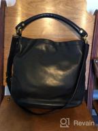img 1 attached to Classy Yet Practical: Frye Melissa Leather Hobo - Your Perfect Everyday Companion review by Desiree Scott