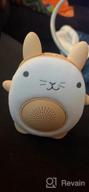 img 1 attached to Experience Blissful Sleep For Your Baby With WavHello Portable Baby Sleep Soother - Bella The Bunny Soundbub, White review by Robert Hayes