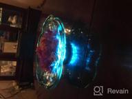 картинка 1 прикреплена к отзыву 6-дюймовая светодиодная база под вазой с пультом дистанционного управления - многоцветная RGB-подсветка, питание от батареи для домашних мероприятий и свадебного освещения от Justin Heynoski