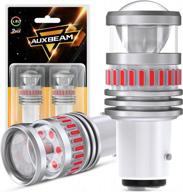 upgrade your car lights with auxbeam 1157 led bulbs for 400% brighter brake and tail lights logo