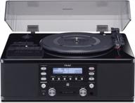 teac lpr660usbpb: convert your lp & cassette to cd with usb home theater receiver, black логотип