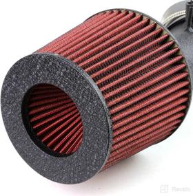 img 3 attached to 🚗 DNA MOTORING DNAMotoring AIP-2-HS-TVEZ07-BKBK Aluminum Cold Air Intake System with Heat Shield for 07-11 Camry Venza V6: Enhance Performance & Efficiency