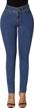 roswear womens high waisted skinny stretch butt lifting jeans logo
