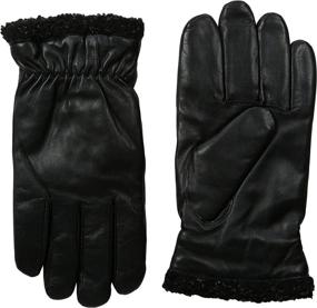 img 1 attached to Leather Berber Thinsulate Gloves Black