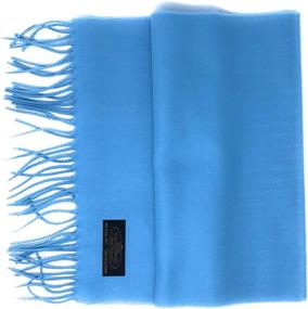 img 4 attached to 🧣 Super Cashmere Scarf Black: Women's Accessories for Scarves and Wraps by Annys