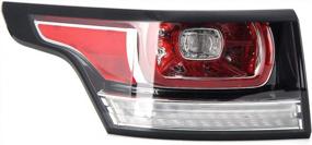 img 3 attached to Left Driver Side Tail Light Lamp Compatible With Range Rover Sport L494 2014-2017