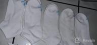 картинка 1 прикреплена к отзыву Высококачественный набор низких носков Hanes Ultimate для девочек из 5 пар с функцией легкой сортировки от Julian Rash