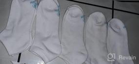 img 3 attached to High-Quality Hanes Ultimate Girls' Pack of 5 Low-Cut Socks with Easy Sorting Feature