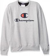 champion mens powerblend graphic regal logo