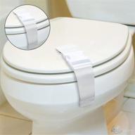 🚽 childproof toilet locks: secure safety for babies and toddlers [2 packs] логотип