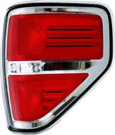 gorware tail light compatible with 2009-2014 ford f-150 pickup truck taillight assembly styleside replacement passenger side(rh) логотип