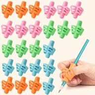 children pen writing aid grip set posture correction tool for kids preschoolers - pencil grips with hollow ventilation. logo