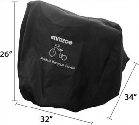 img 2 attached to Protect Your Kids' Ride-On Trike With Emmzoe'S Universal Water-Resistant Cover - Ideal For All Seasons!