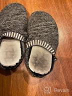 img 1 attached to Non-Slip Lightweight Toddler Slipper Shoes and Slippers for Boys review by Bryan Murphy