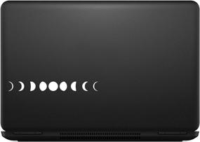 img 1 attached to 🌙 Affordable Moon Phases Sticker Decal - Perfect for Notebooks, Cars & Laptops | Bargain Max Decals (White, 8")