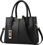 👜 chicarousal leather crossbody shoulder handbags: stylish women's handbags & wallets with tote option logo