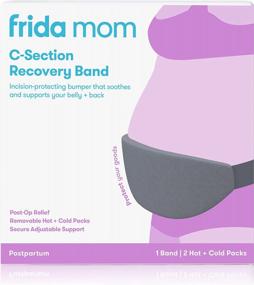 img 4 attached to C-Section Recovery Made Easier With Frida Mom Post-Op Incision Protector And Targeted Hot + Cold Therapy