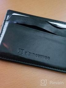 img 5 attached to Alpine Swiss RFID Blocking Minimalist Wallet