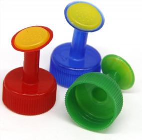 img 1 attached to Coolrunner PVC Bottle Cap Sprinkler With Little Nozzle Head For Efficient Watering Of Vegetables (Pack Of 6)