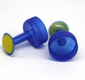 img 2 attached to Coolrunner PVC Bottle Cap Sprinkler With Little Nozzle Head For Efficient Watering Of Vegetables (Pack Of 6)