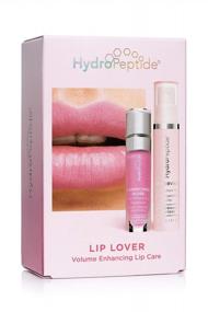 img 2 attached to Набор HydroPeptide Lip Lover Kit с увлажняющими и пухлыми свойствами, включает 2 предмета