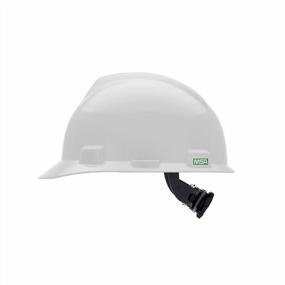 img 1 attached to MSA 10118696 V-Gard Accessory System Arc Protection Kit - White Cap, Frame W/Debris Control, Nitrometer & Chin Protector