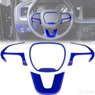 bonbo для dodge challenger charger 2015-2021 и durango 2014-2021 и аксессуары для интерьера и рулевых колес логотип