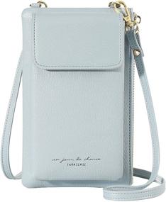 img 4 attached to Aeeque Crossbody Lightweight Leather Shoulder Women's Handbags & Wallets at Crossbody Bags