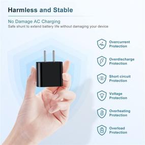 img 1 attached to 💨 High-Speed iPhone 13 Fast Charger Block: 2-Pack 20W USB C Wall Charger Plug with PD, Type-C Apple iPhone Charging Power Adapter for iPhone 13 Pro Max/13 mini/12/12 Pro/11, iPad Pro, Samsung Galaxy