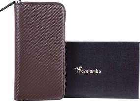 img 1 attached to Travelambo Womens Capacity Wallet Bifold Women's Handbags & Wallets : Wallets