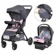 travel in style with the baby trend passport cargo travel system and ez-lift plus infant car seat logo