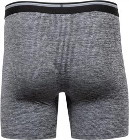 img 1 attached to Gildan Men'S Performance DriftKnit Modern Boxer Briefs Underwear 2-Pack