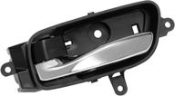 🚪 replacement interior door handle front rear left driver side for nissan altima, pathfinder, titan, titan xd, murano - replaces oem# 80671-3ta0d, 80671-3ta0a (2013-2017, 2015-2017) логотип