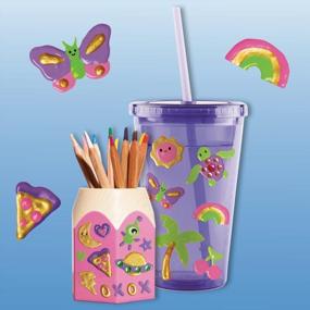 img 1 attached to Paint And Peel Jelly Stickers Kit By Klutz - Creative Craft For Kids