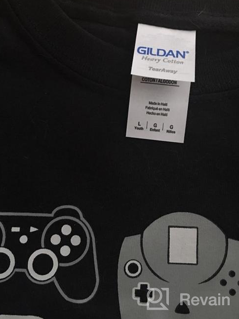 img 1 attached to Unleash the Gaming Freak in Your Kids with this Video Game Control Funny Gamer Long Sleeve T-Shirt review by Ronnie Cole