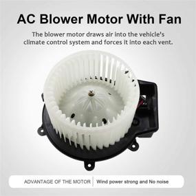 img 3 attached to 🔧 A/C Heater Blower Motor w/Fan Cage for Mercedes-Benz C230 C240 C280 C350 C55 CL65 AMG CLK350 CLK320 CLK63 AMG - High-Quality Replacement: PM9299 9159591 MB3126100, REPM192002, 340-58003-000, 700190