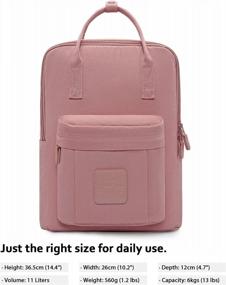 img 3 attached to Medium Sized HotStyle BESTIE Tote Backpack, 12 Liters Capacity