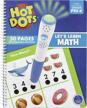 engage your toddler's mind with hot dots pre-k math workbook - perfect for ages 3 and up! logo