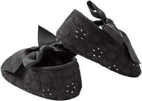 img 1 attached to Stylish Enteer Retro Leather Button Girls' Shoes - Chic Flats for Girls