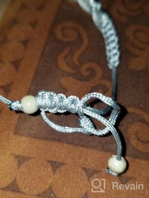 img 1 attached to 📿 Adjustable Bracelet for Boys - CB Saint Benedict Jewelry review by Jeff Diaz