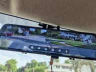 img 1 attached to Drive With Confidence: WOLFBOX Rear View Mirror Camera With Front And Rear 4K+2.5K, Full Touch Screen, Night Vision, And Parking Assist review by Roshan Schram