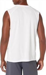 img 3 attached to Hanes Sport Performance Muscle Black Men's Activewear and Tank Tops